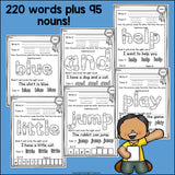 Dolch Sight Words Worksheets and Activities for Early Readers #2