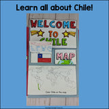 Chile Lapbook for Early Learners - A Country Study