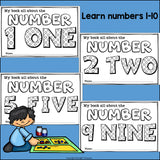 Learn Our Numbers: Numbers Mini Book for Early Readers 