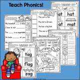 Short A Worksheets and Activities for Early Readers 