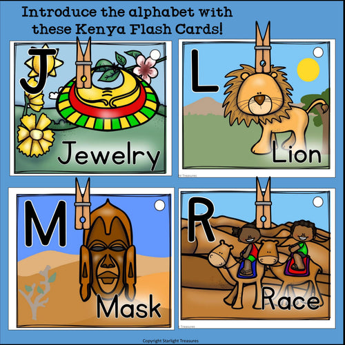 Kenya Flash Cards