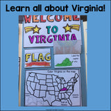 Virginia Lapbook for Early Learners - A State Study