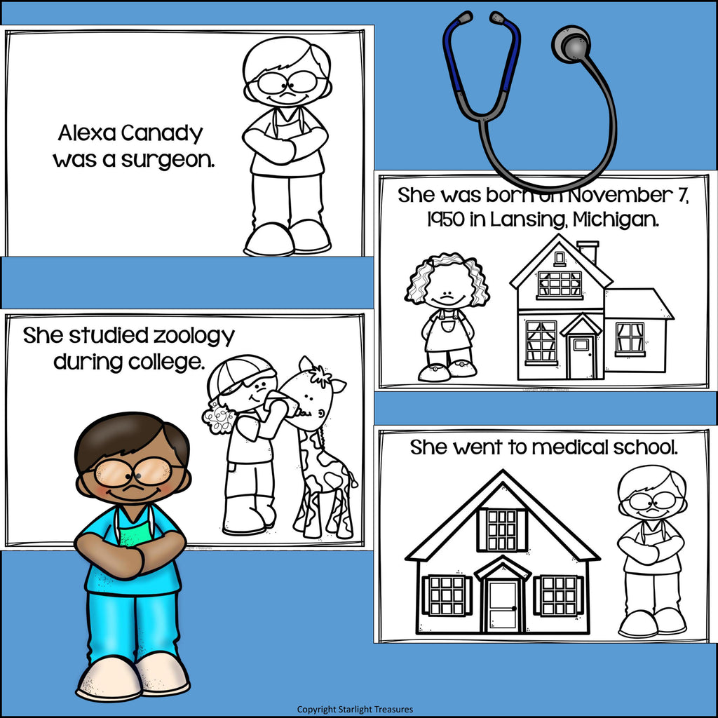 Alexa Canady Mini Book for Early Readers
