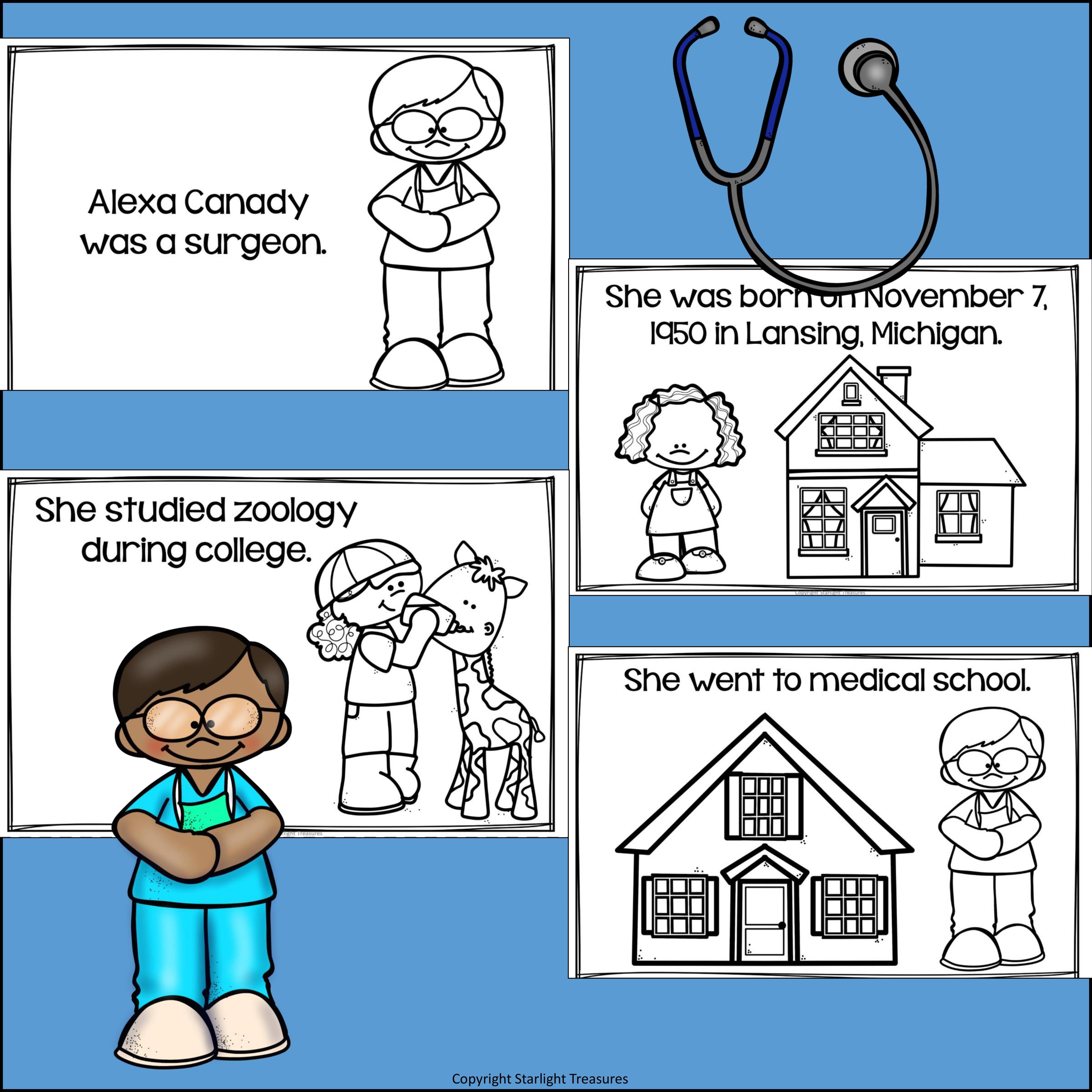 Alexa Canady Mini Book for Early Readers