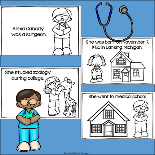 Alexa Canady Mini Book for Early Readers
