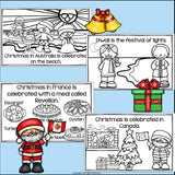 Christmas Around the World Mini Book for Early Readers