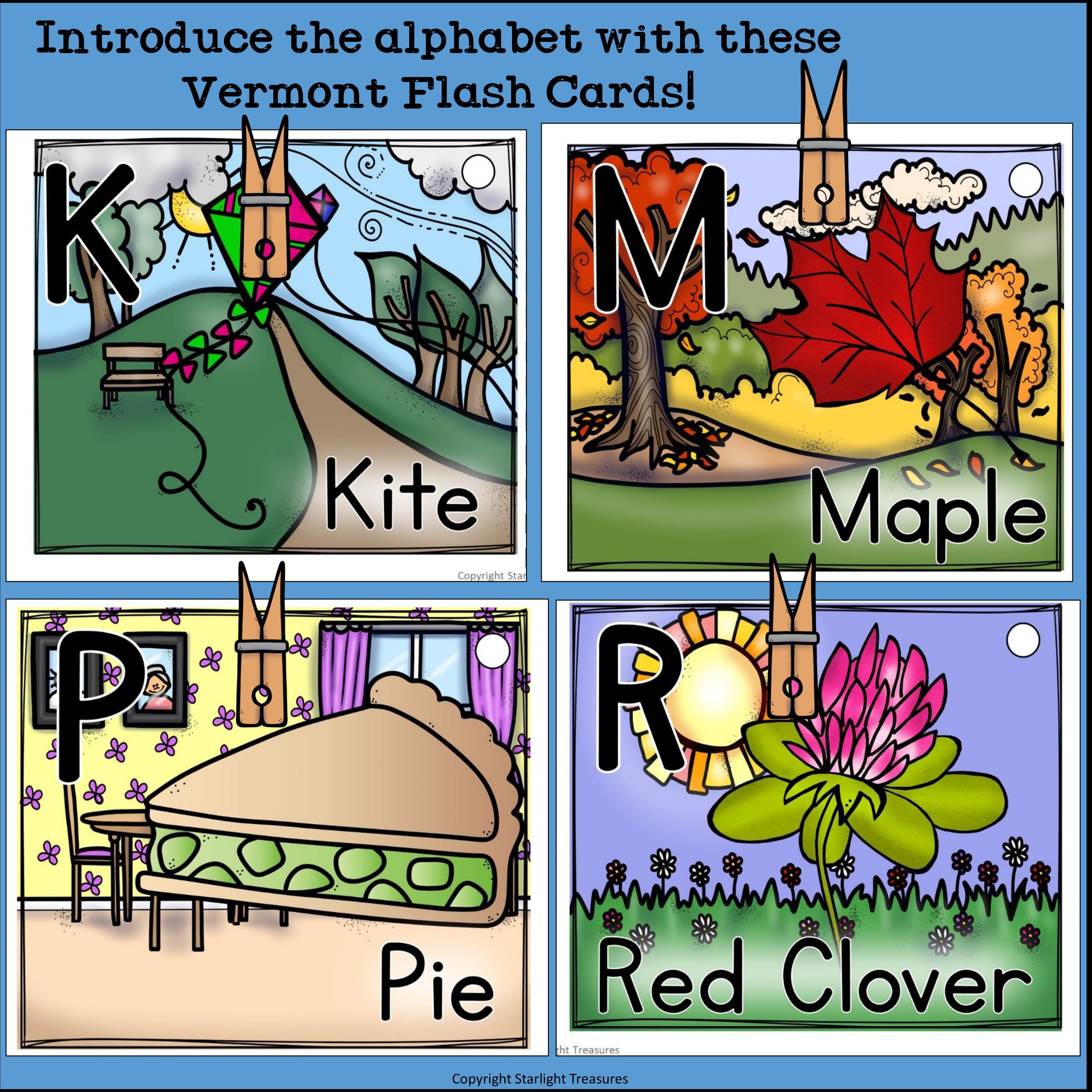 Vermont Flash Cards