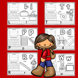 Worksheets A-Z Back to School Theme