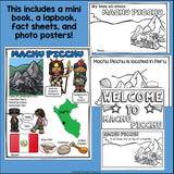 Machu Picchu Complete Unit for Early Learners - World Landmarks
