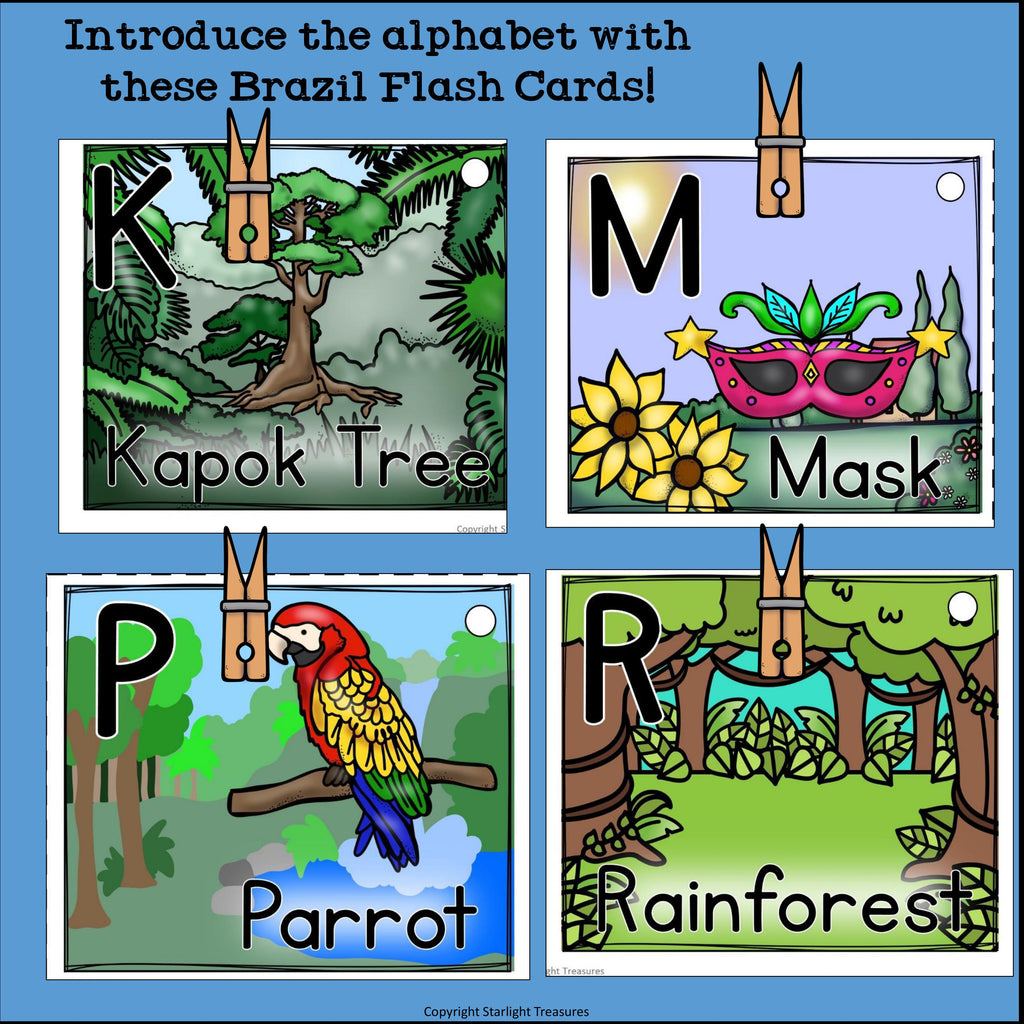 Brazil Flash Cards