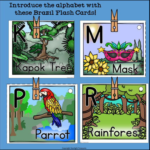 Brazil Flash Cards