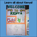 Kenya Lapbook for Early Learners - A Country Study