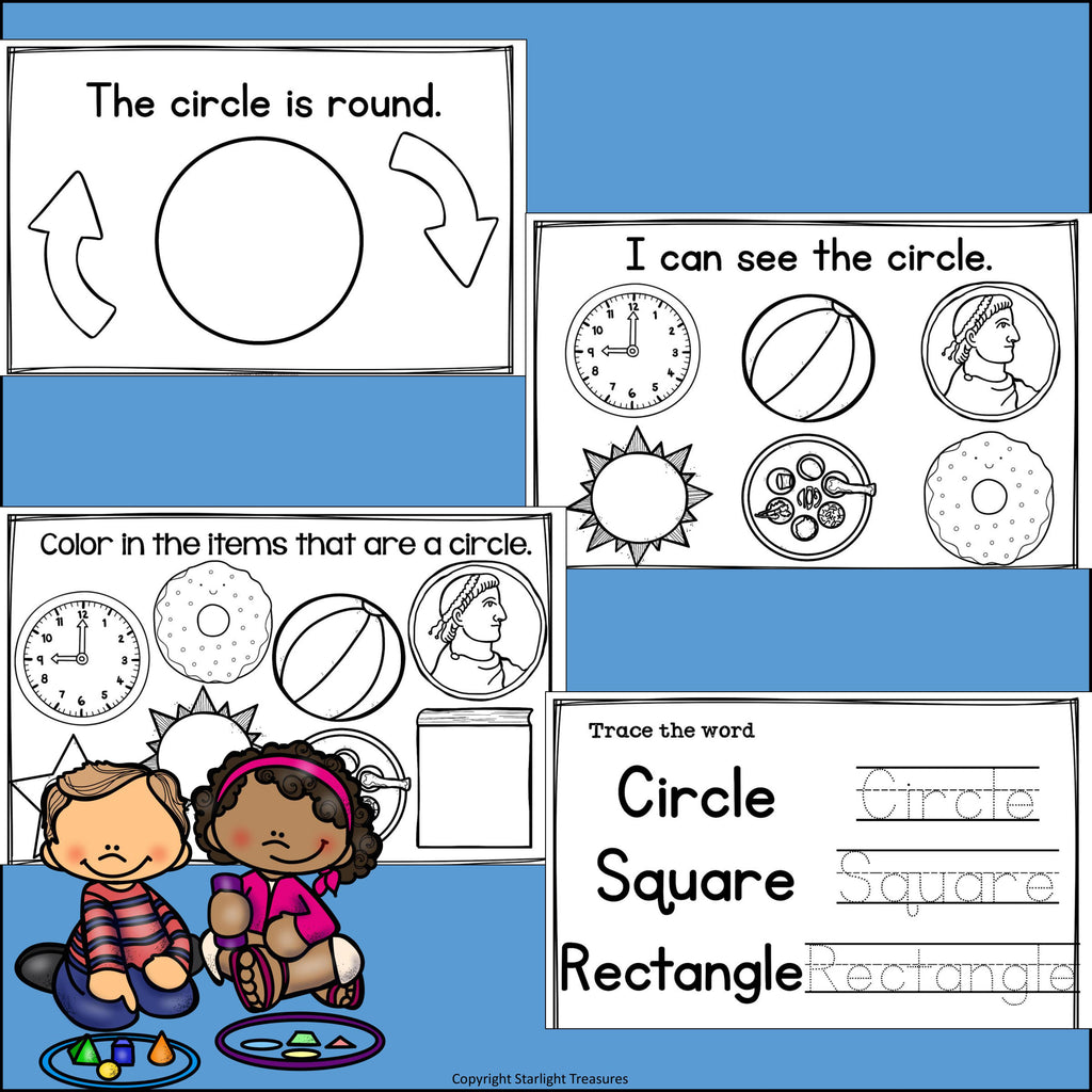 Learn Our Shapes: Shapes Mini Book for Early Readers