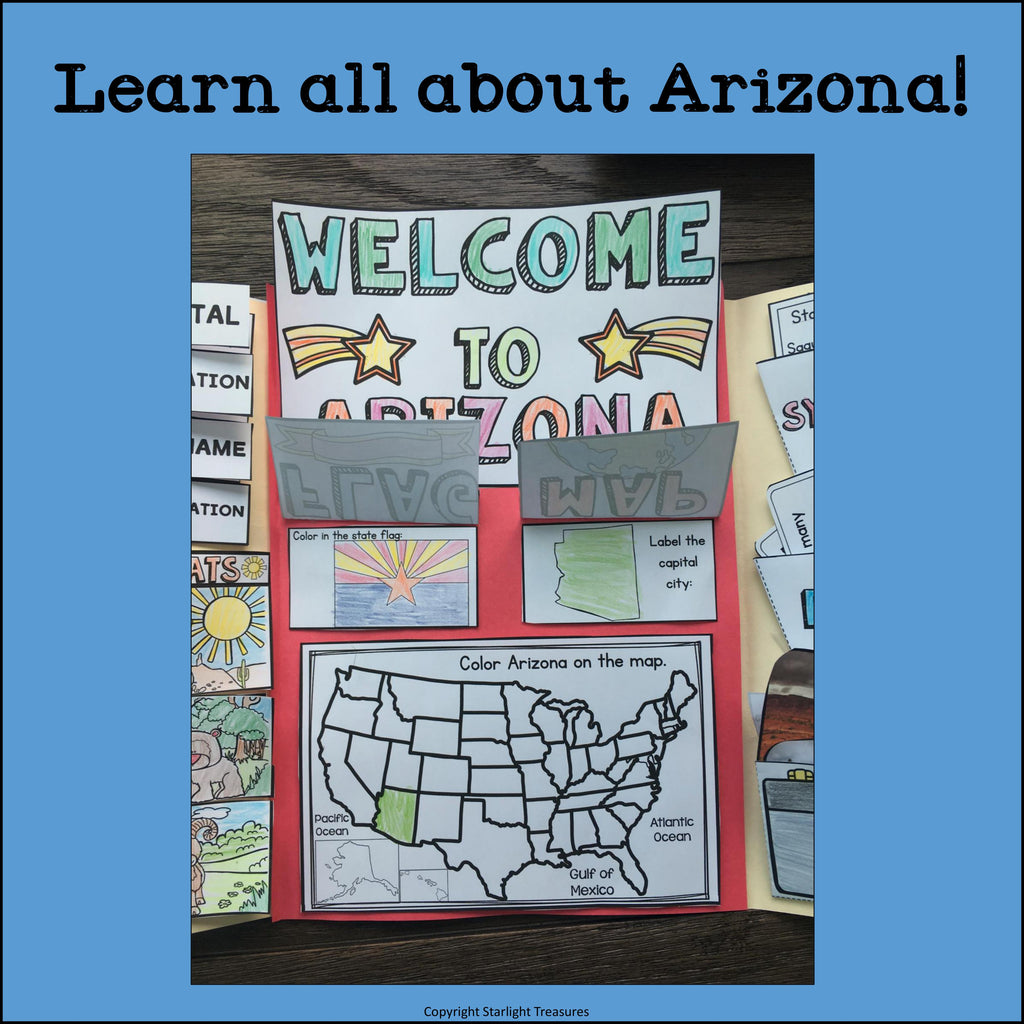 Arizona Lapbook for Early Learners