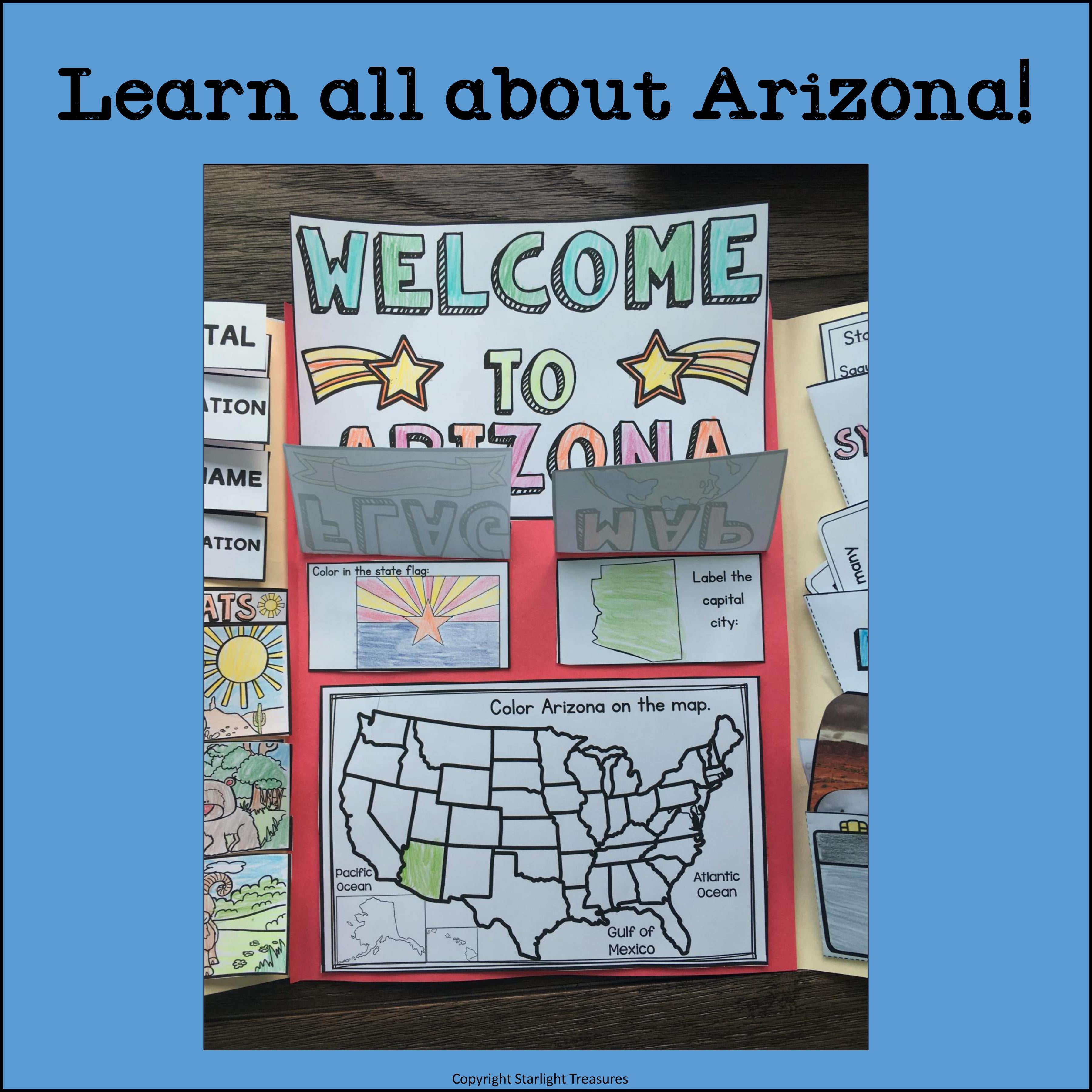 Arizona Lapbook for Early Learners