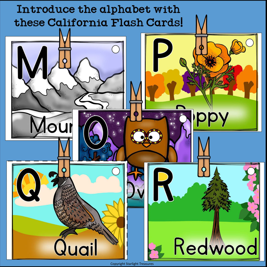 California Flash Cards