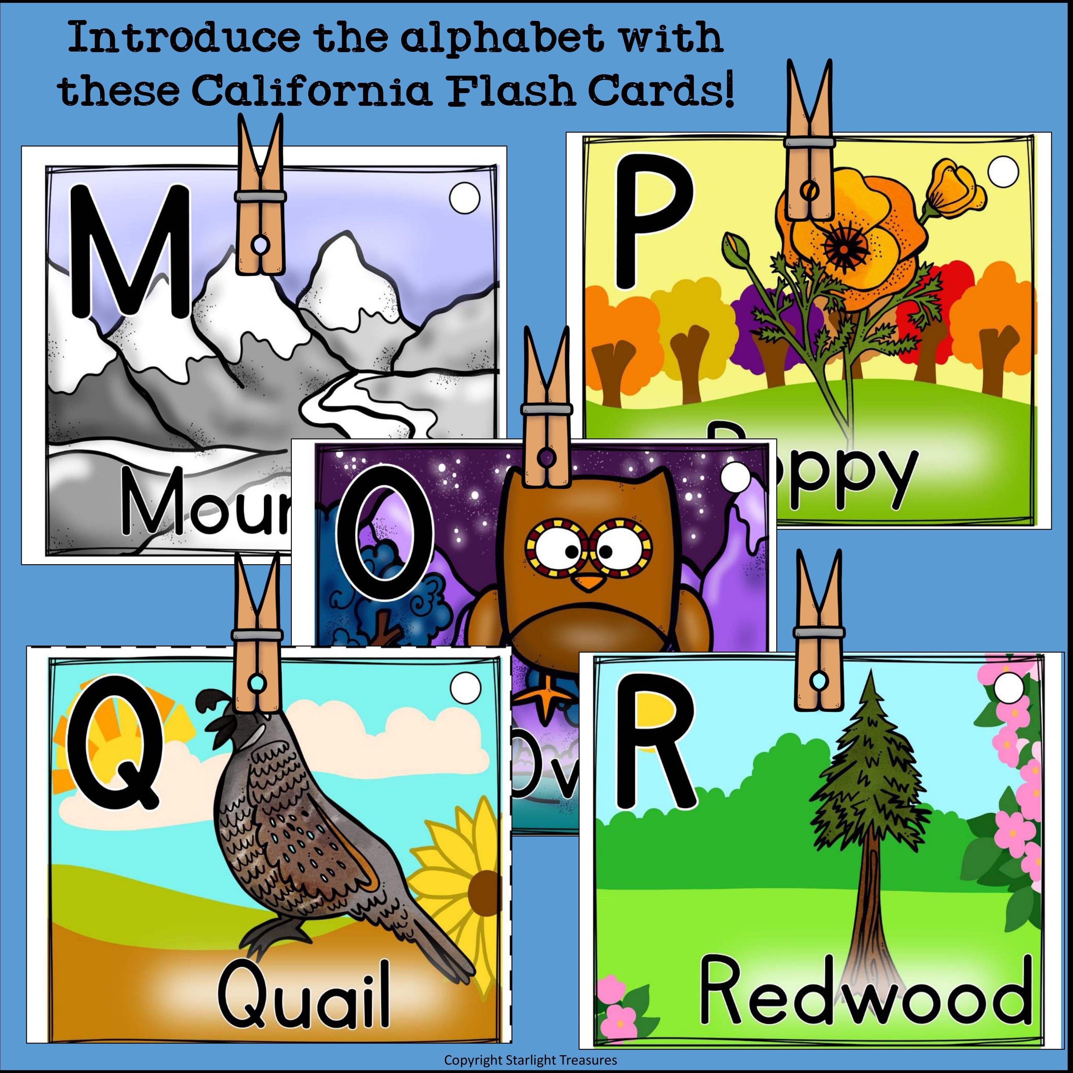 California Flash Cards