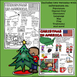 Christmas in America Fact Sheet for Early Readers