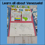 Venezuela Lapbook for Early Learners - A Country Study