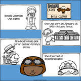 Bessie Coleman Mini Book for Early Readers
