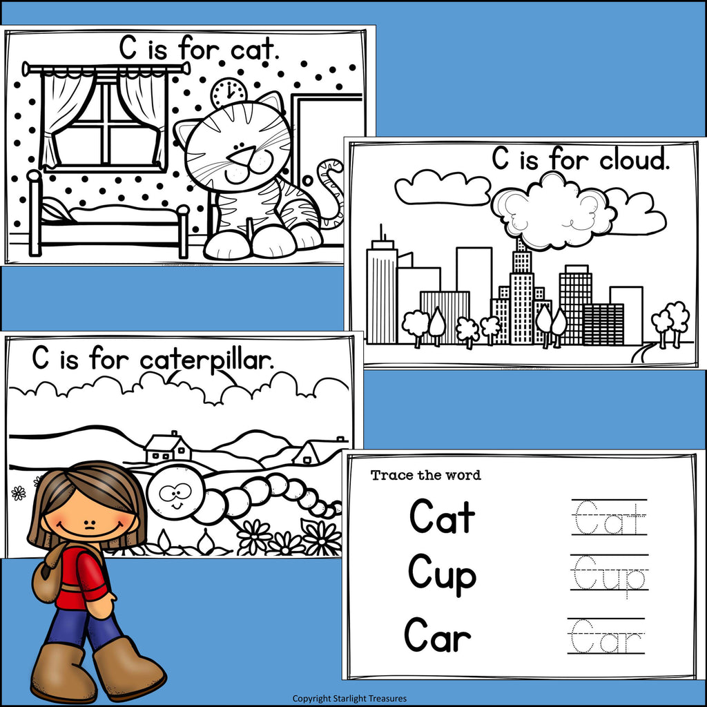 Letter C Mini Book