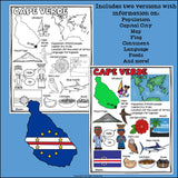 Cape Verde Fact Sheet for Early Readers