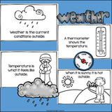 Weather Instruments Mini Book for Early Readers