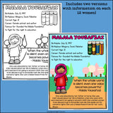 Women's History Month Fact Sheets for Early Readers