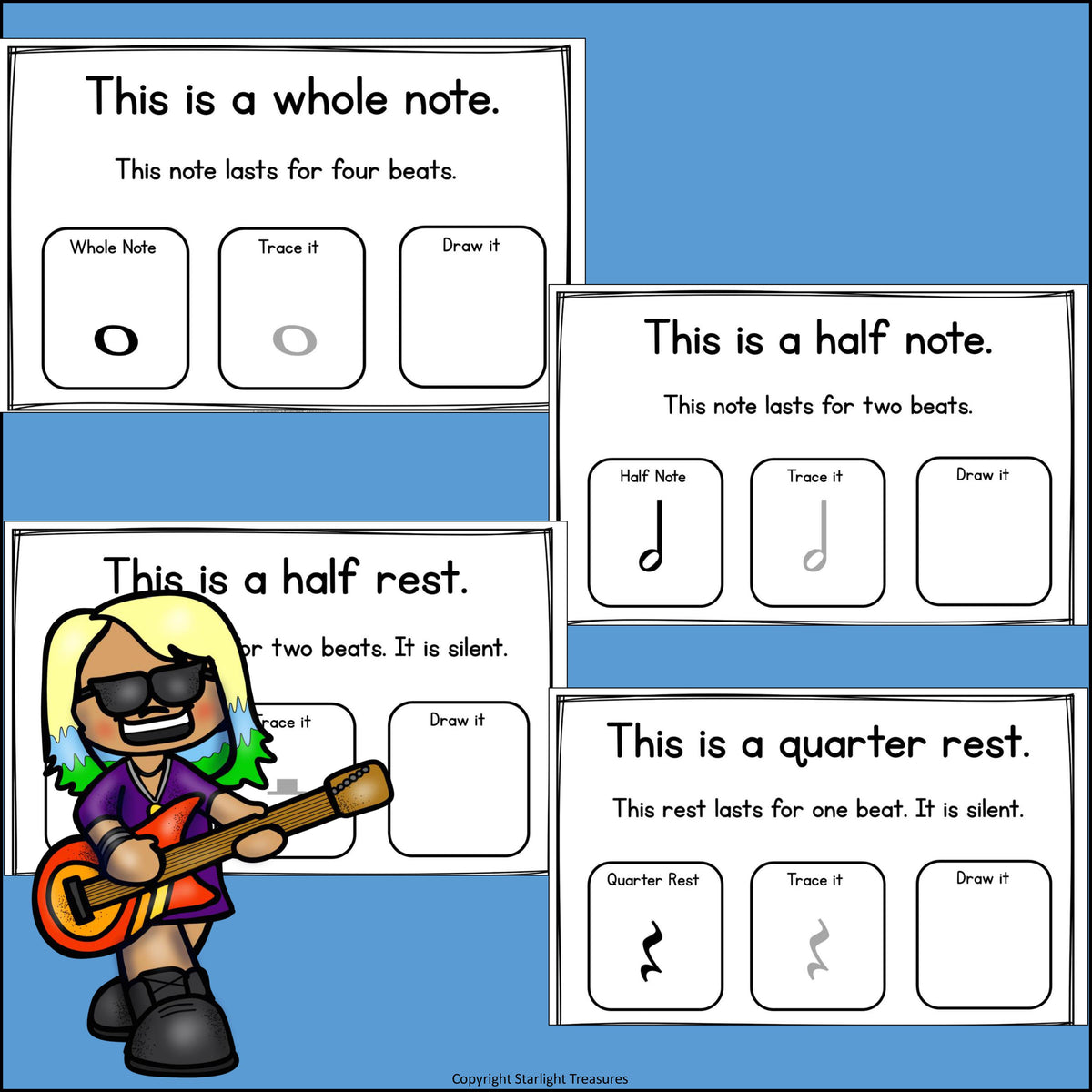 Music Mini Book for Early Readers (Notes, Rests, Symbols, Genres, & In ...