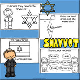 Shavuot Mini Book for Early Readers