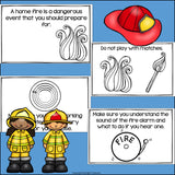 Fire Safety Mini Book for Early Readers