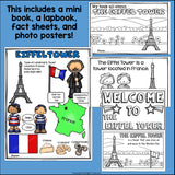 Eiffel Tower Complete Unit for Early Learners - World Landmarks