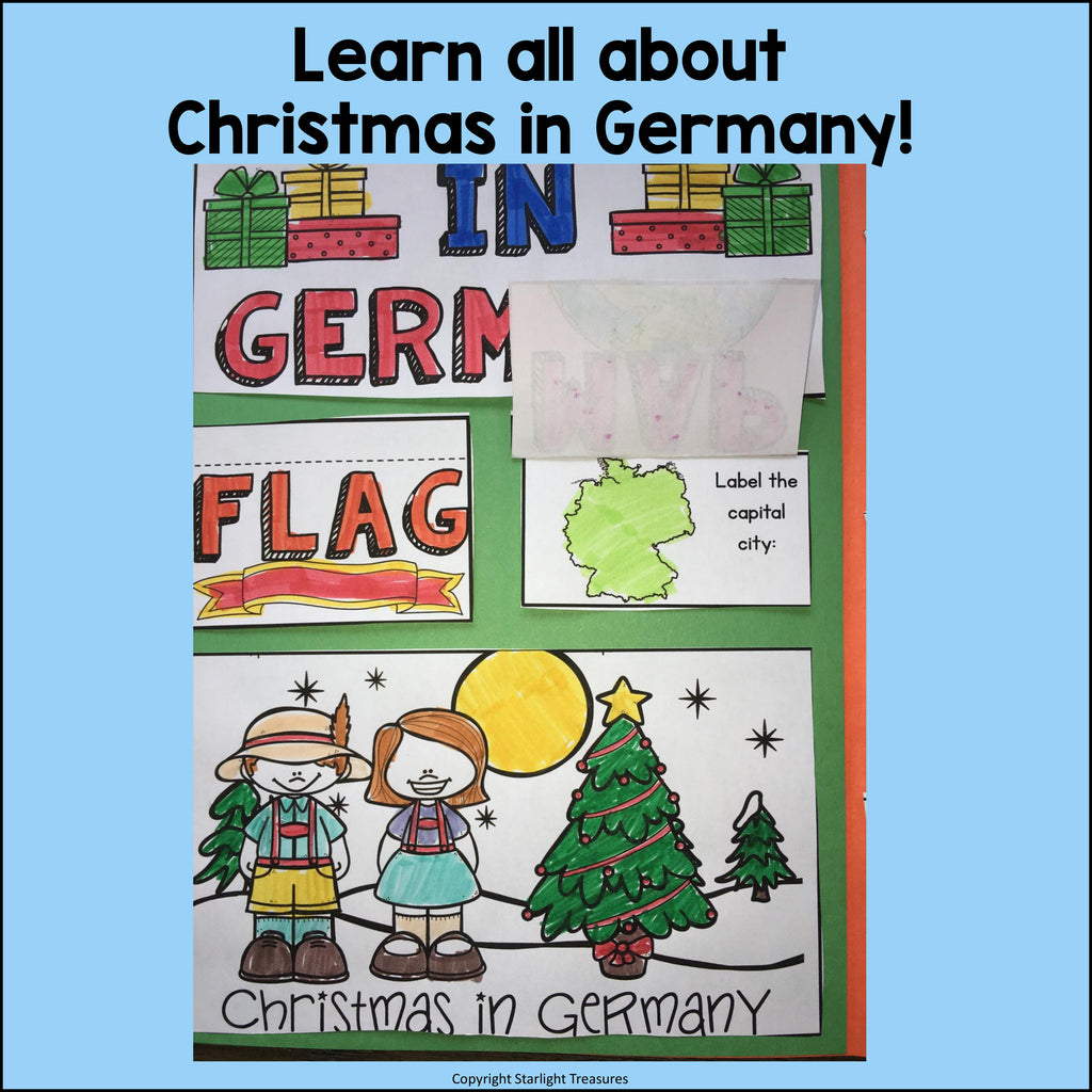 Christmas in Germany Lapbook for Early Learners