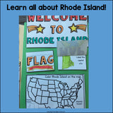 Rhode Island Lapbook for Early Learners - A State Study