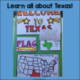 Texas Lapbook for Early Learners - A State Study