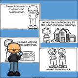 Steve Jobs Mini Book for Early Readers: Inventors