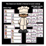 Classroom Decor Pack - Cooking/Baking Theme