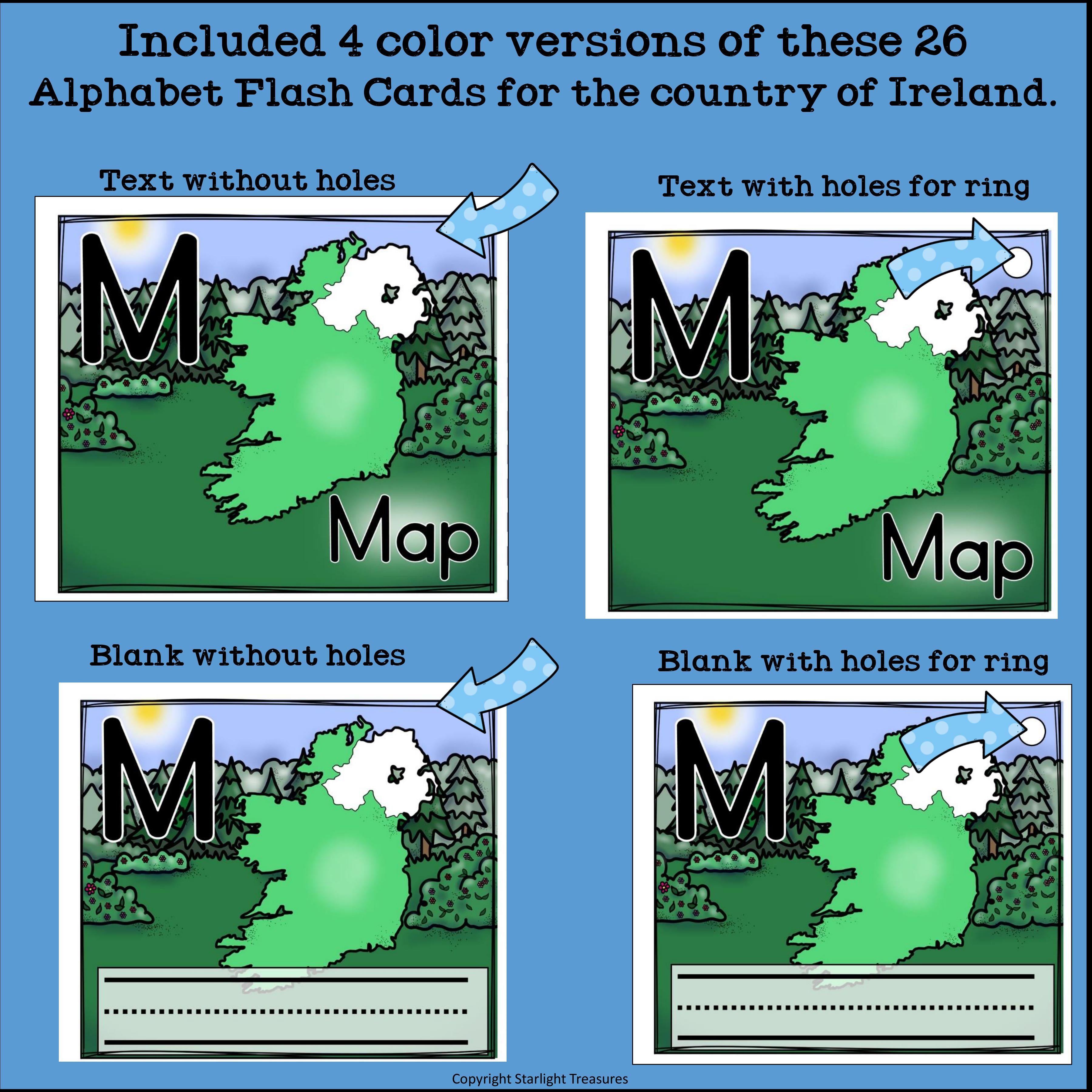 Ireland Flash Cards