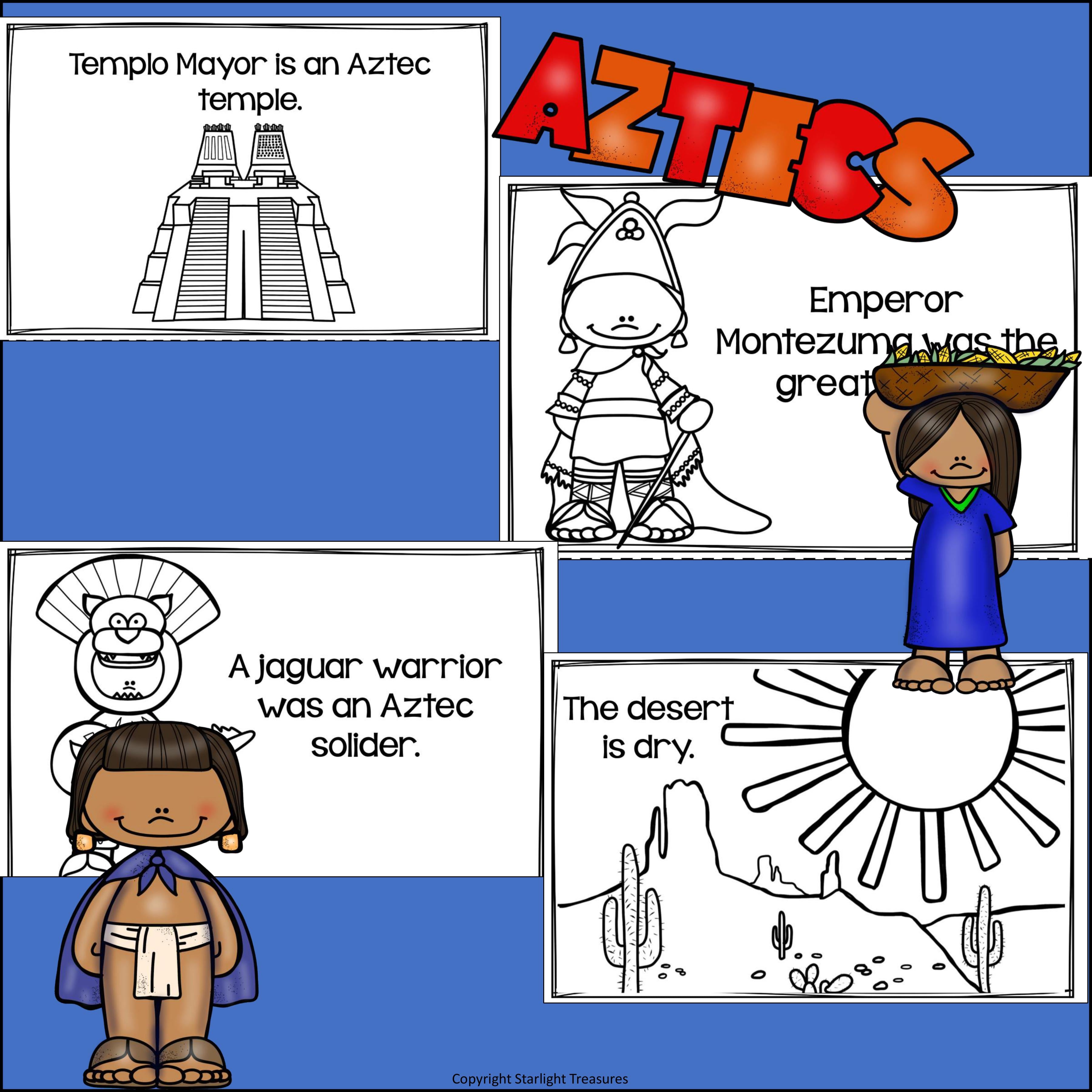Aztec Mini Book for Early Readers