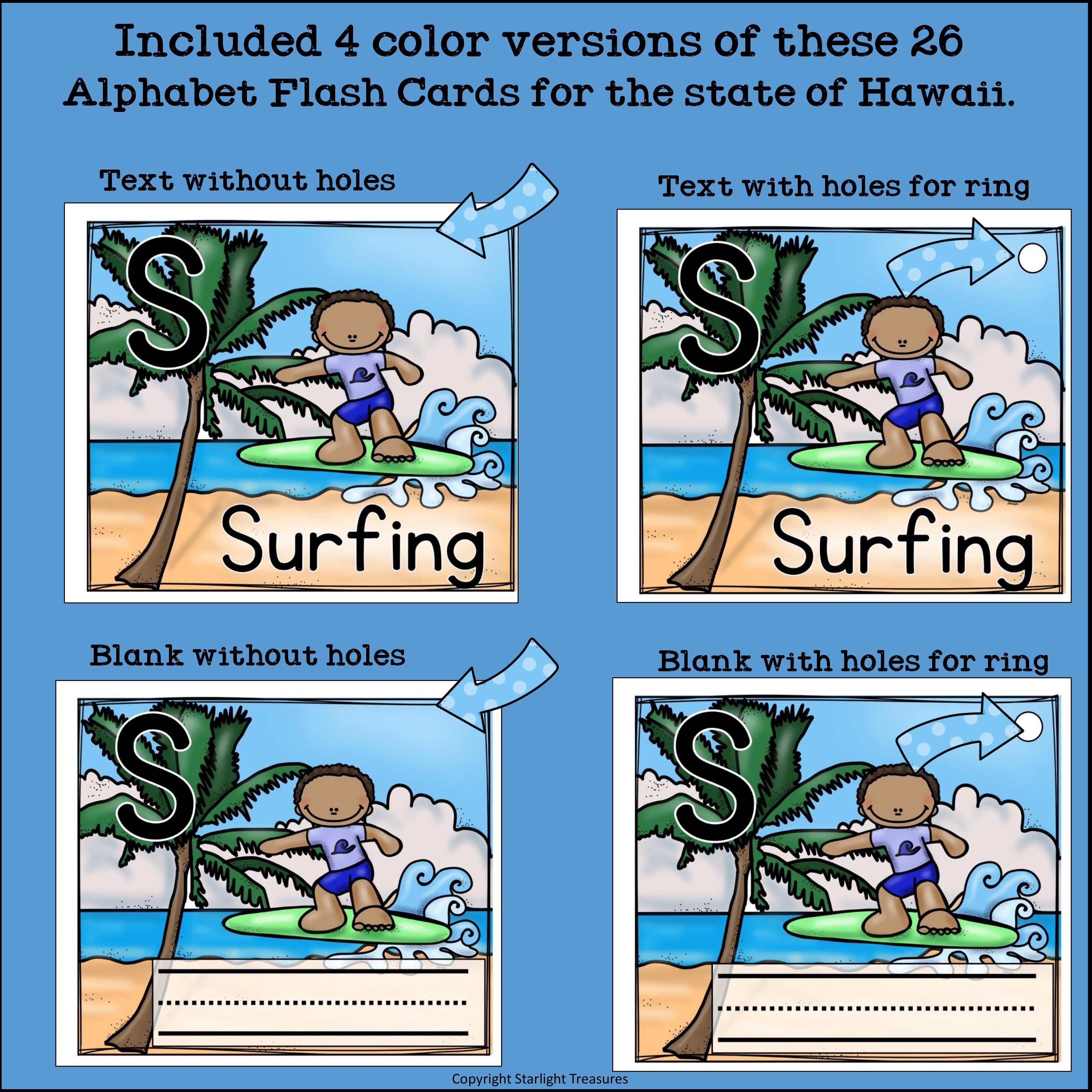 Hawaii Flash Cards