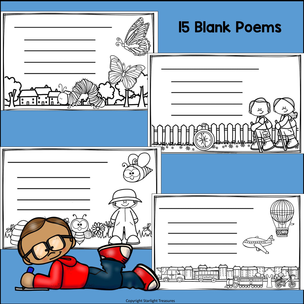 Poetry Journal for Early Readers