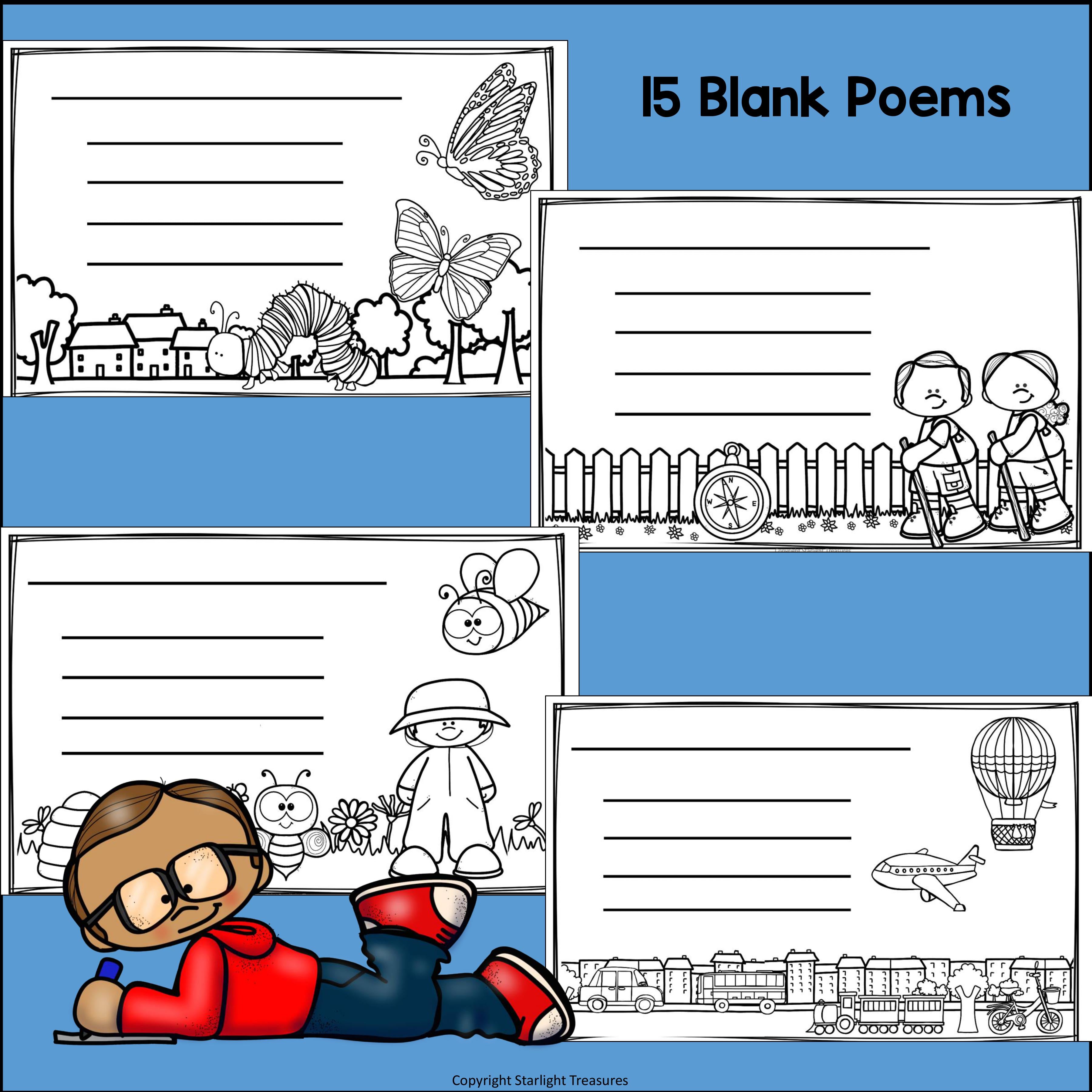 Poetry Journal for Early Readers