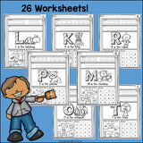 Alphabet Worksheets and Activities for Early Learners