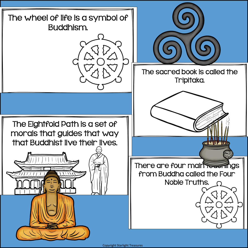 Buddhism Mini Book for Early Readers: World Religions