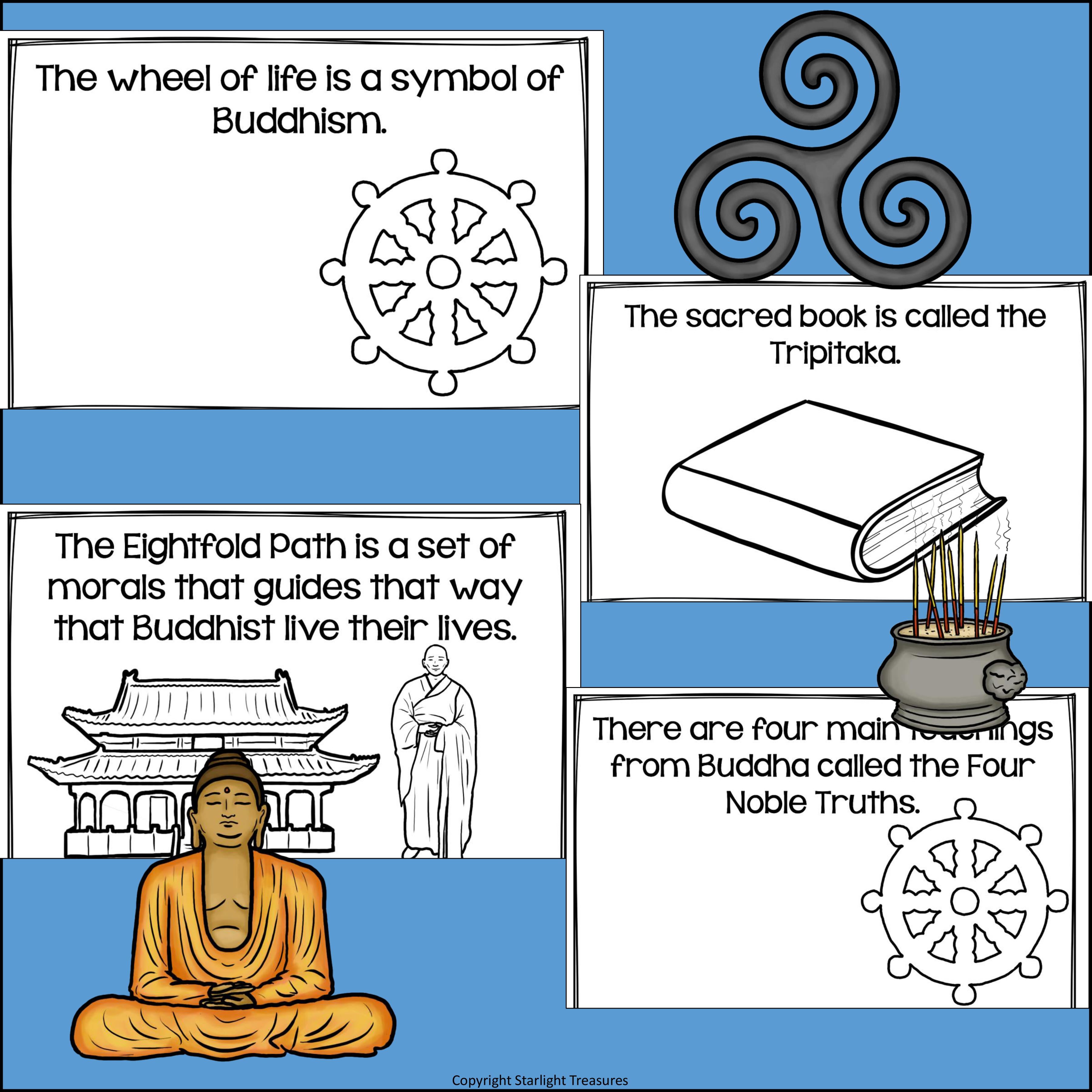 Buddhism Mini Book for Early Readers: World Religions