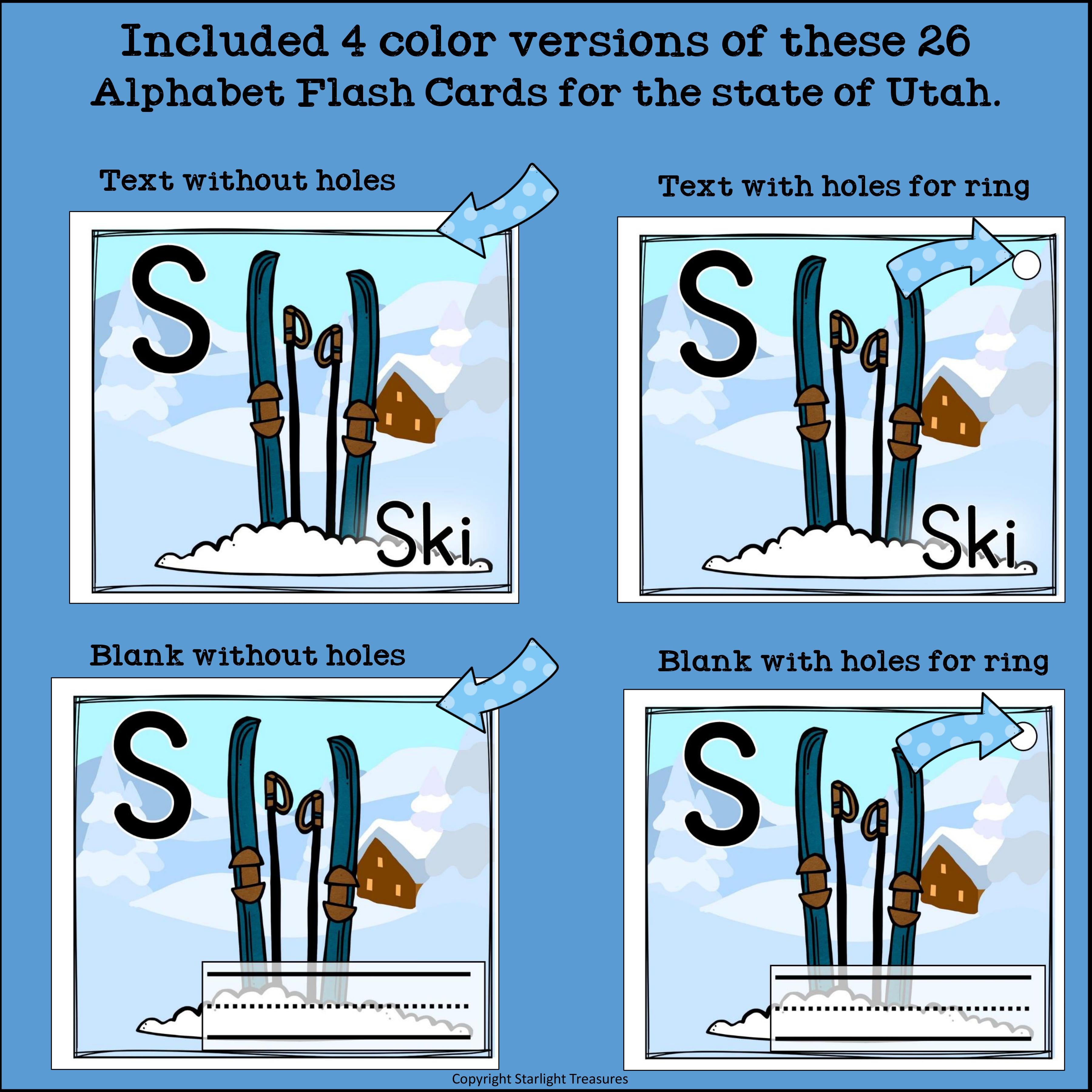 Utah Flash Cards