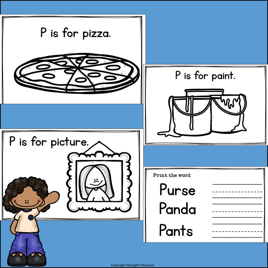 Alphabet Letter of the Week: The Letter P Mini Book