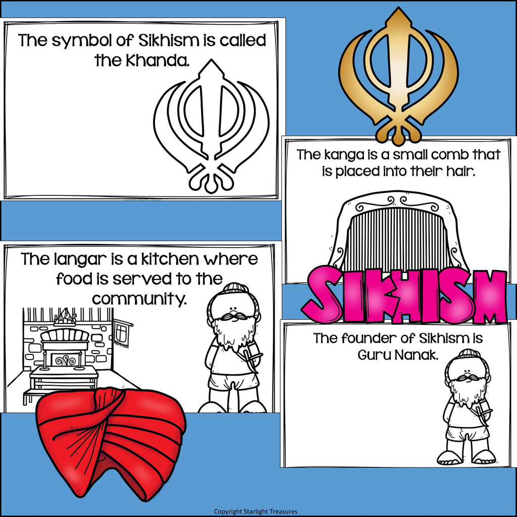Sikhism Mini Book for Early Readers: World Religions