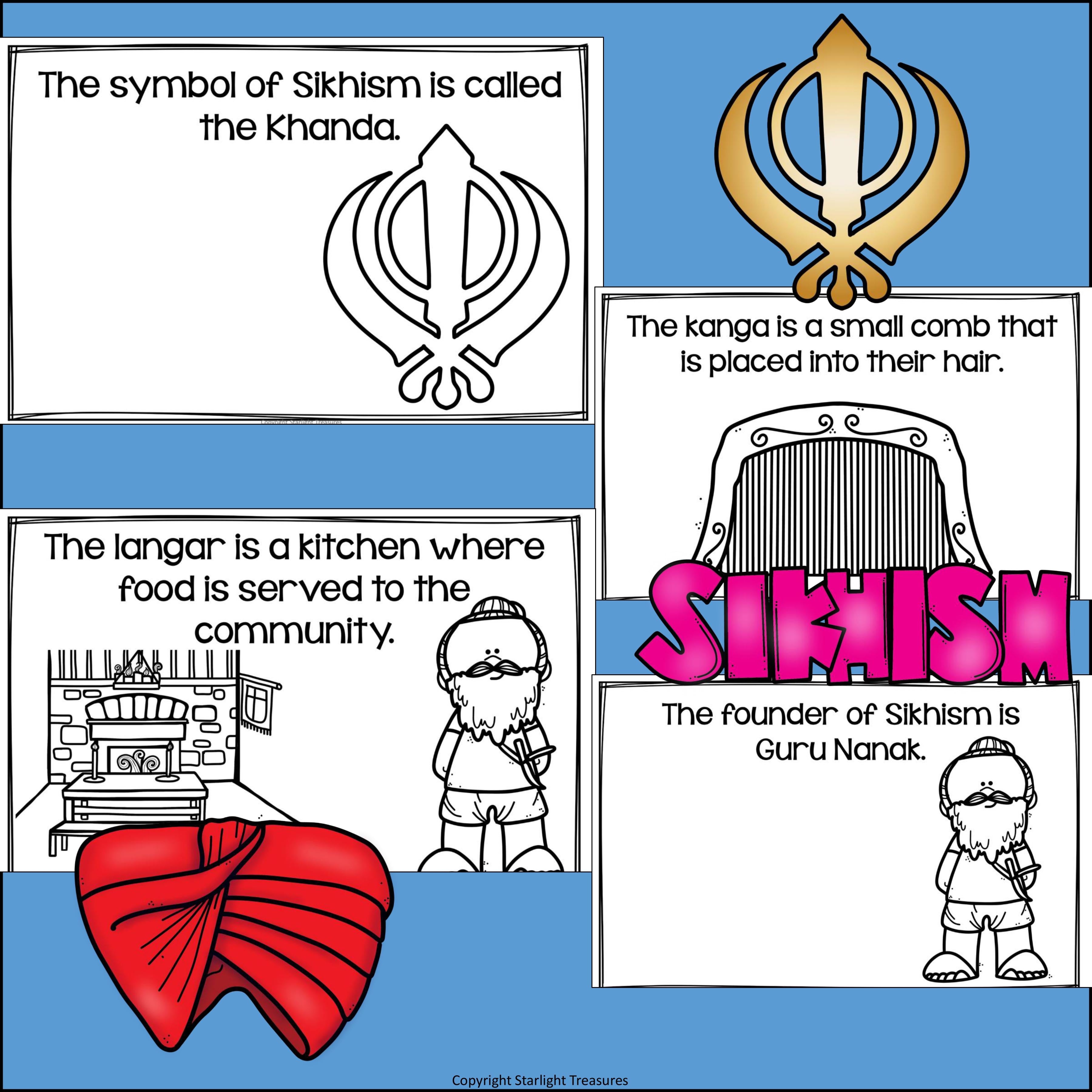 Sikhism Mini Book for Early Readers: World Religions