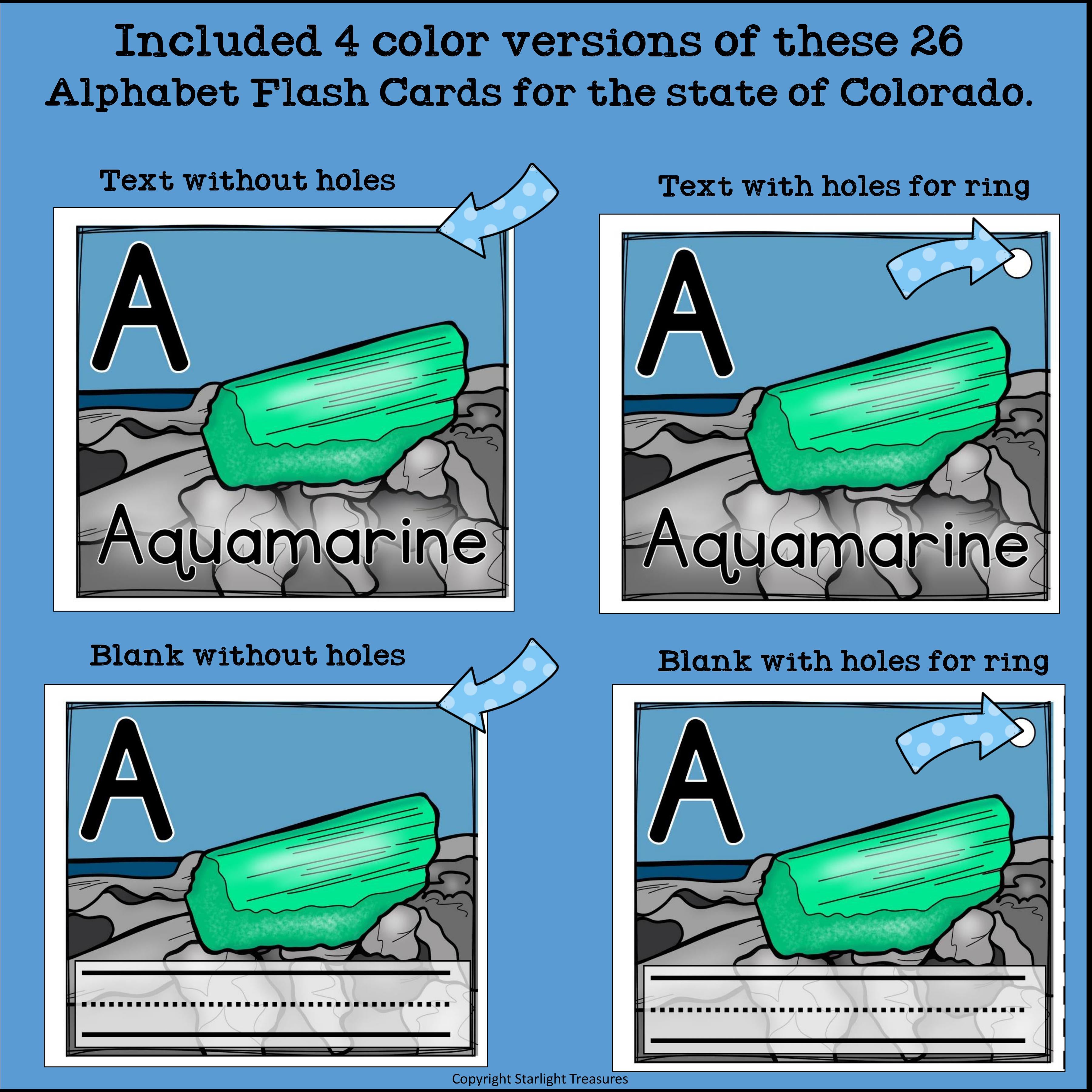 Colorado Flash Cards